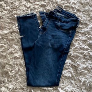 A&F high rise jean legging size 8r